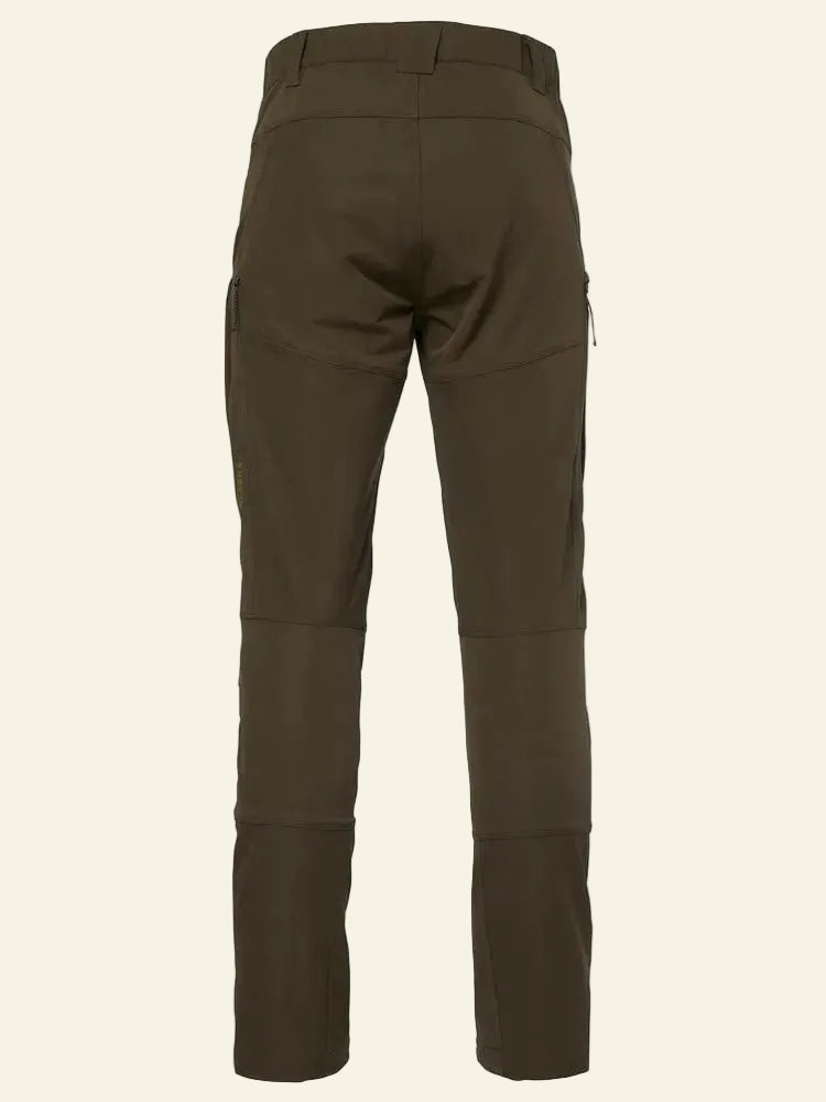 Pantaloni Alaska Chaser Ms Stretch Pants, Solid Brown