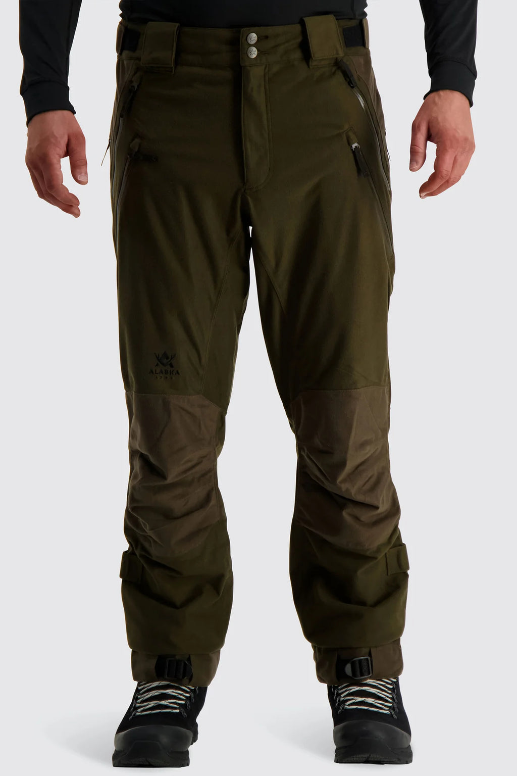 Pantaloni Alaska Superior 2, Moss Brown, impermeabili