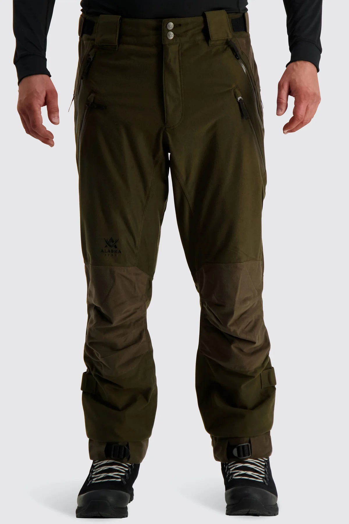 Pantaloni Alaska Superior 2, Moss Brown, impermeabili