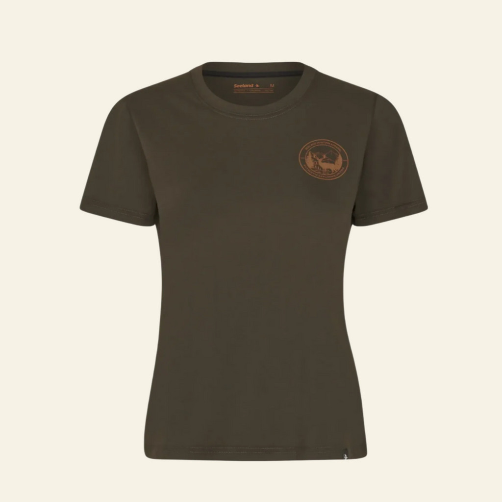 Tricou dama Seeland Hunting Heritage, Pine Green
