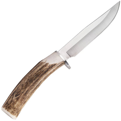 Cutit Muela GRED-12A, lama 12cm, maner corn de cerb, teaca din piele
