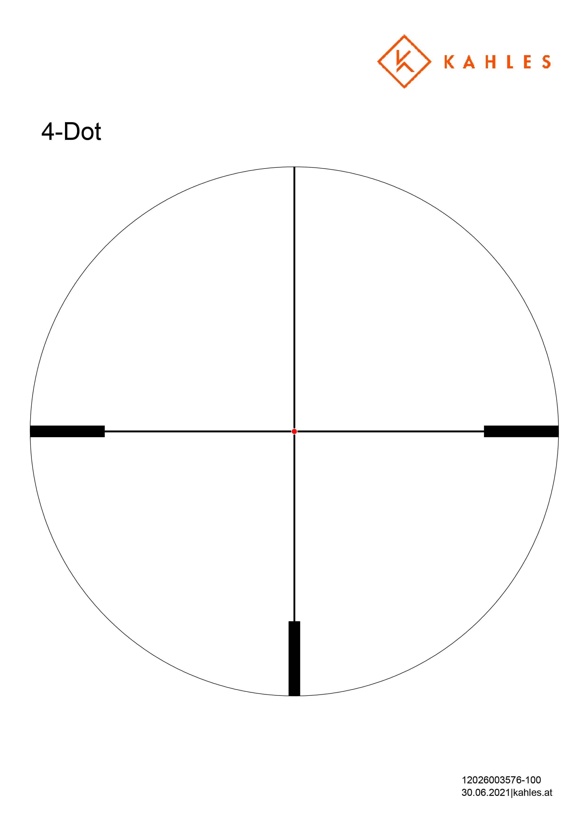 Luneta Kahles Helia 2,4-12x56i 4-Dot