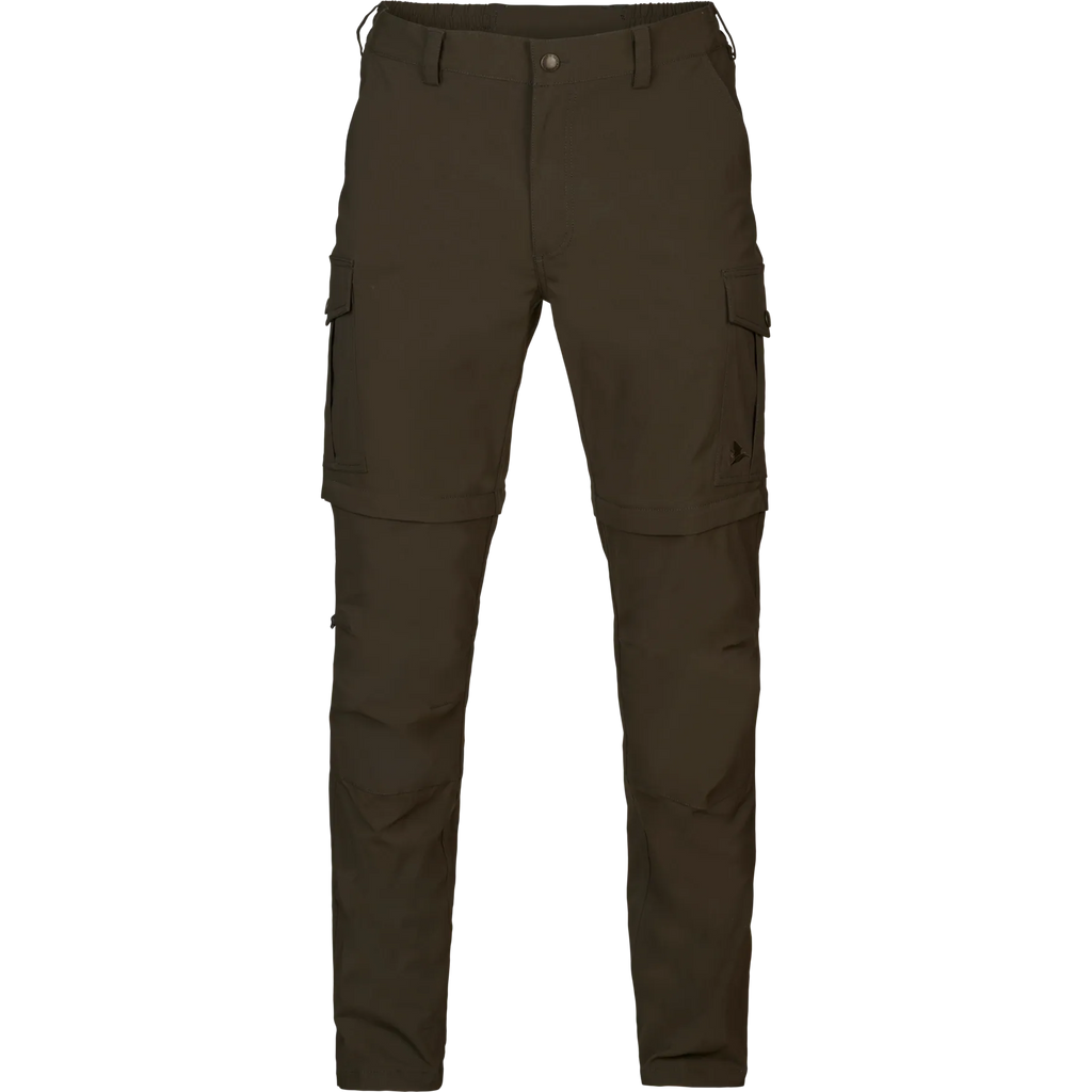 Pantaloni Seeland Birch Zip-Off - Grizzly Brown, picior detasabil, primavara/vara