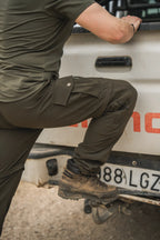 Pantaloni Seeland Birch Zip-Off - Grizzly Brown, picior detasabil, primavara/vara