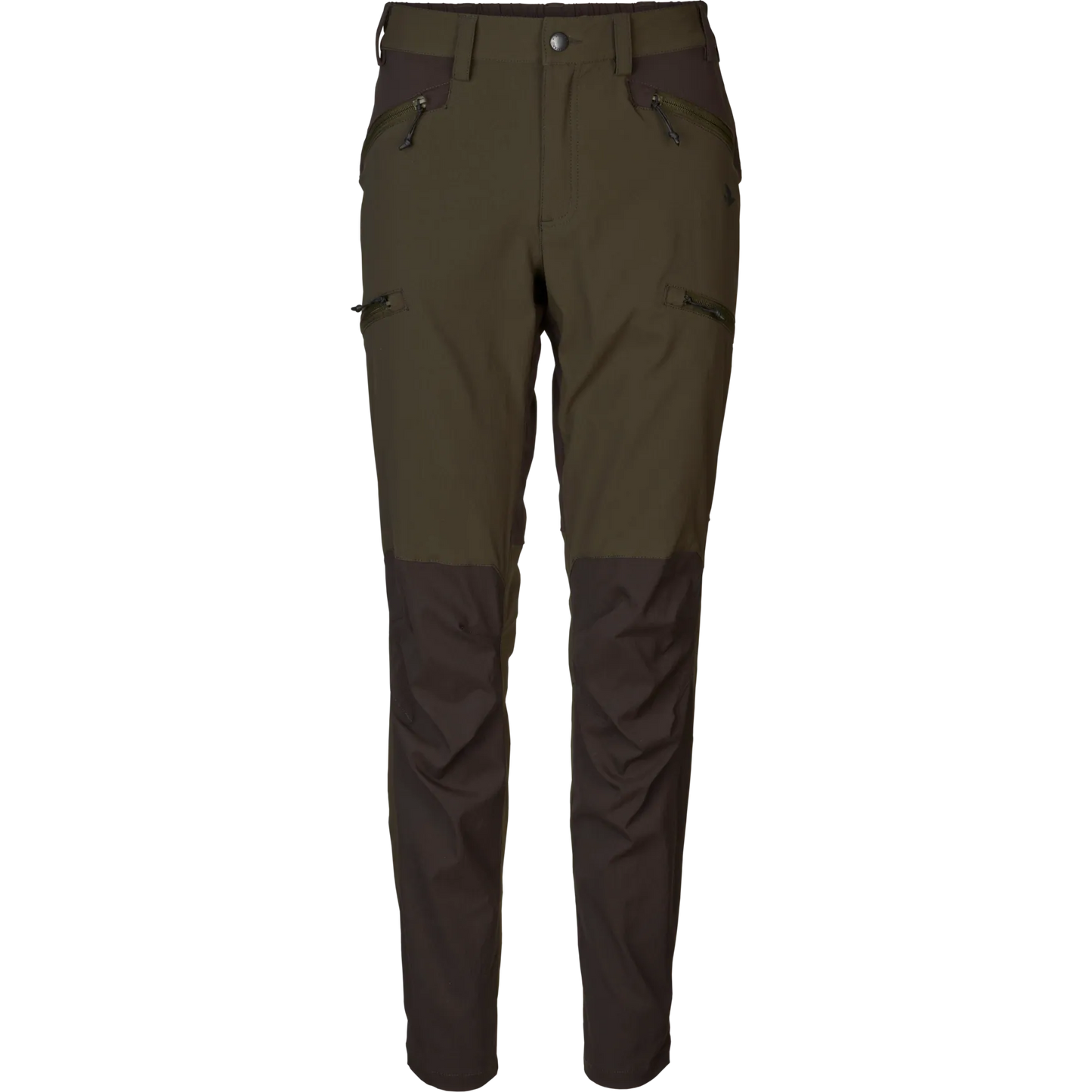 Pantaloni Seeland Dama Larch Stretch- Pine Green/Chocolate Torte