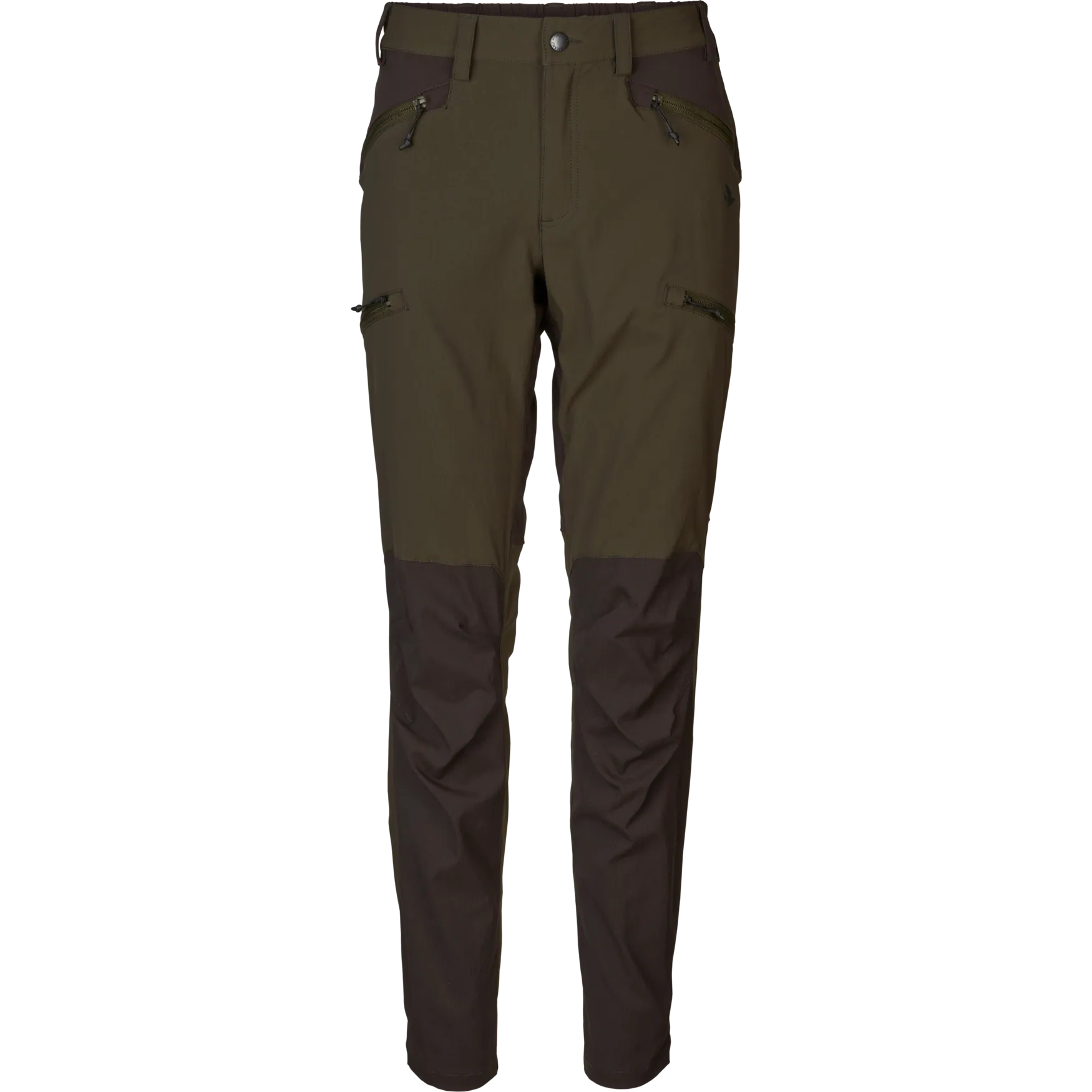 Pantaloni Seeland Dama Larch Stretch- Pine Green/Chocolate Torte