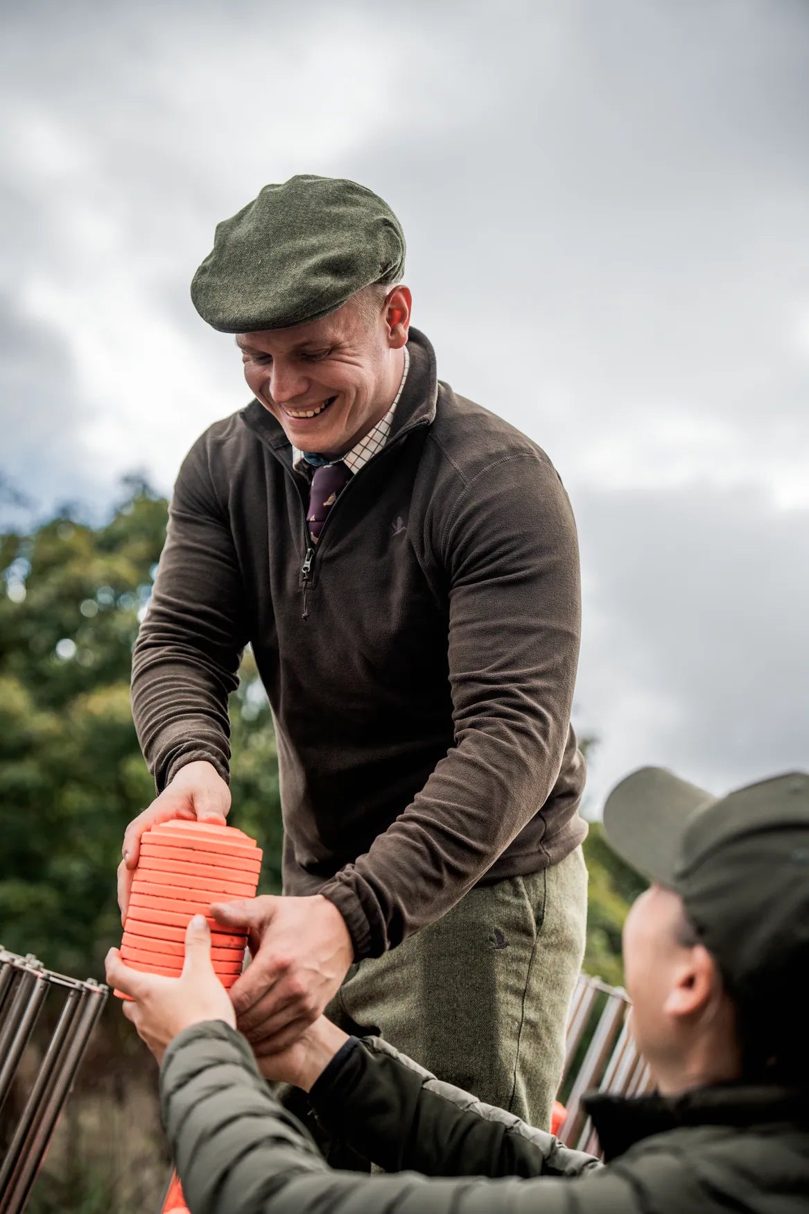 Bluza Seeland Benjamin Half Zip Pine Green