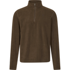 Fleece Seeland Benjamin Half Zip, Dark Brown