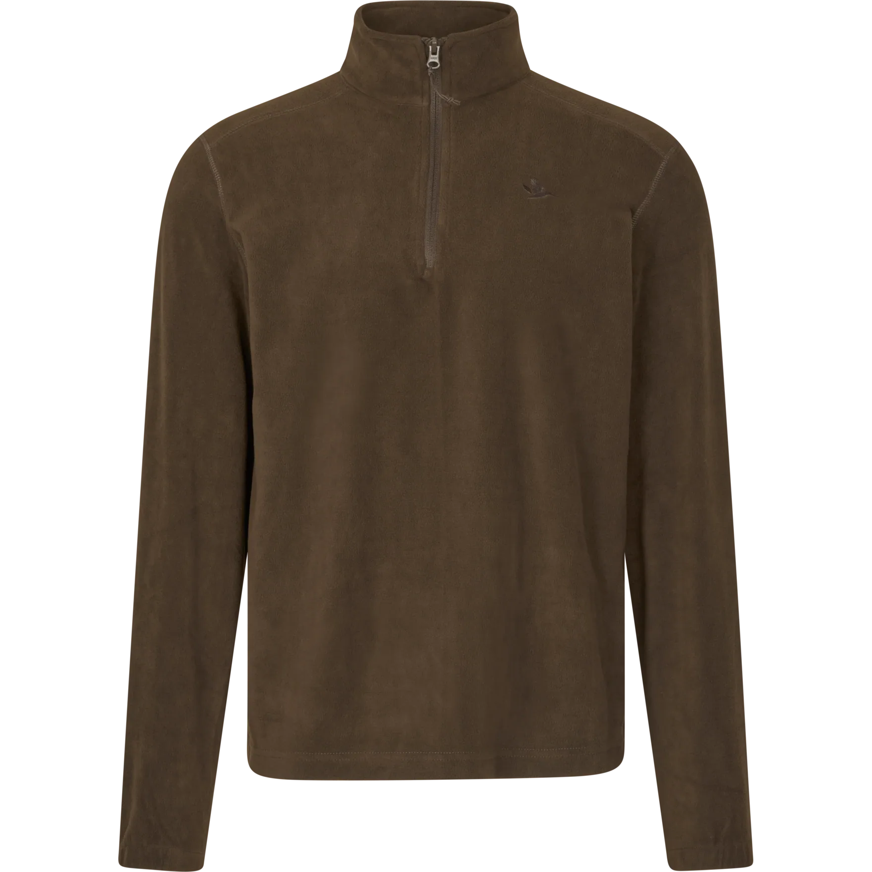 Fleece Seeland Benjamin Half Zip, Dark Brown