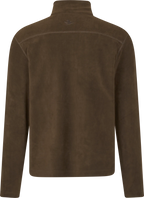 Fleece Seeland Benjamin Half Zip, Dark Brown