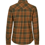 Camasa dama Seeland Skye Flannel, Grizzly Brown/Terracotta Check