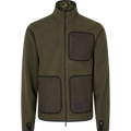 Jacheta fleece reversibila Seeland Rogue, membrana impermeabila, verde/camo