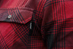 Camasa Seeland Glen Flannel Shirt Red check