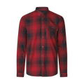 Camasa Seeland Glen Flannel Shirt Red check