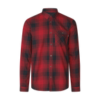 Camasa Seeland Glen Flannel Shirt Red check