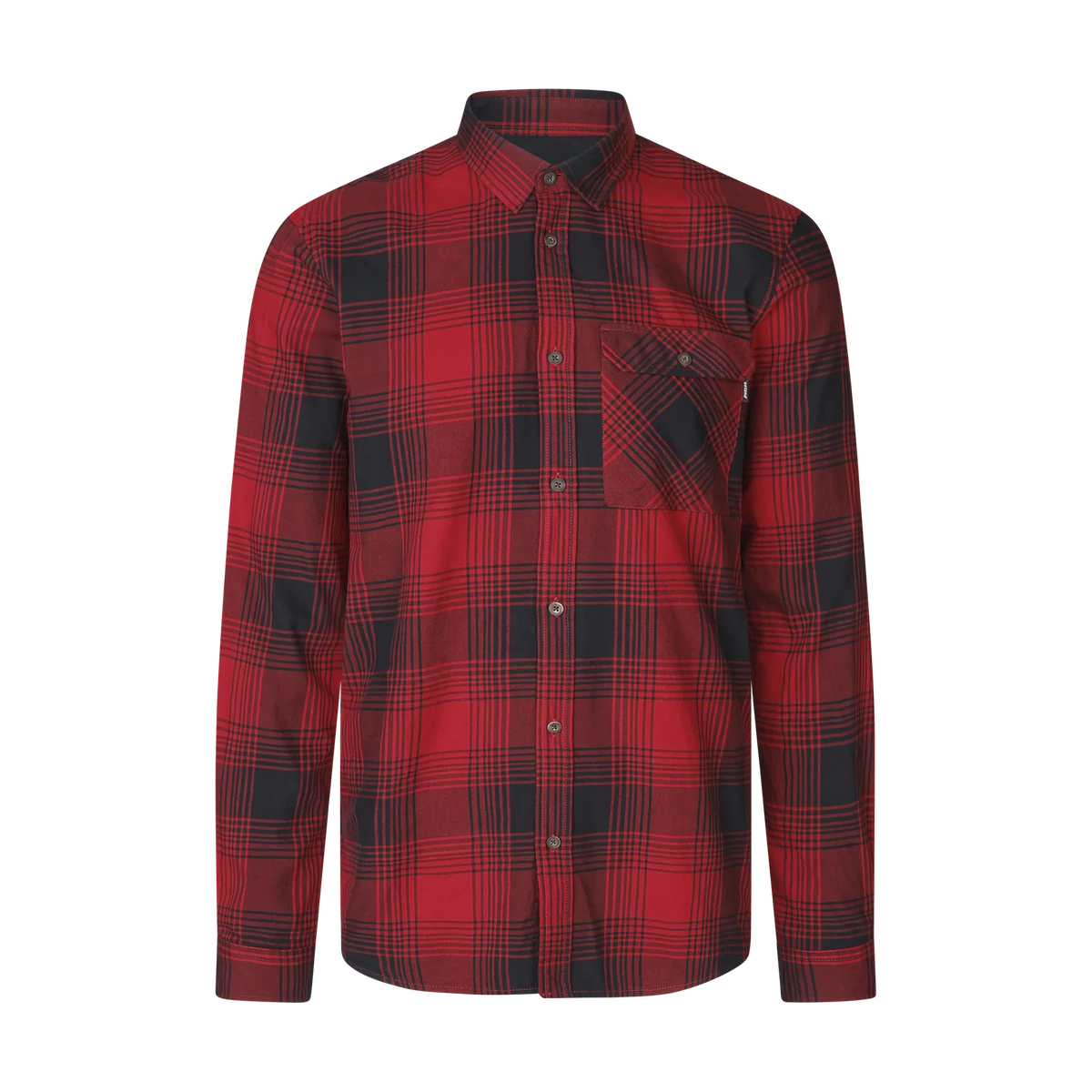 Camasa Seeland Glen Flannel Shirt Red check
