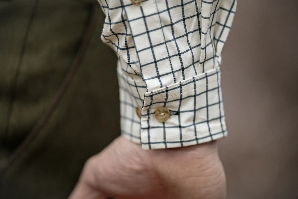 Camasa Seeland Oxford Shooting Shirt Dark Sapphire Check