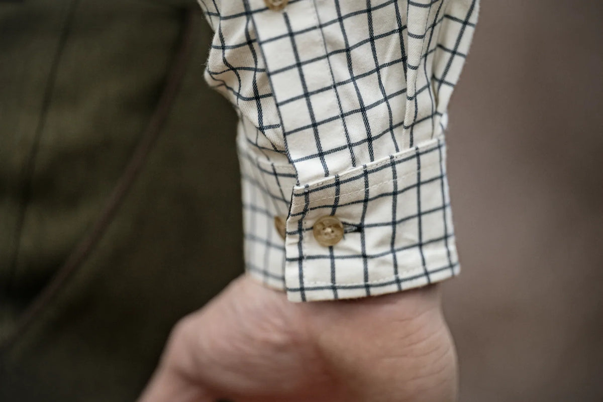 Camasa Seeland Oxford Shooting Shirt Dark Sapphire Check