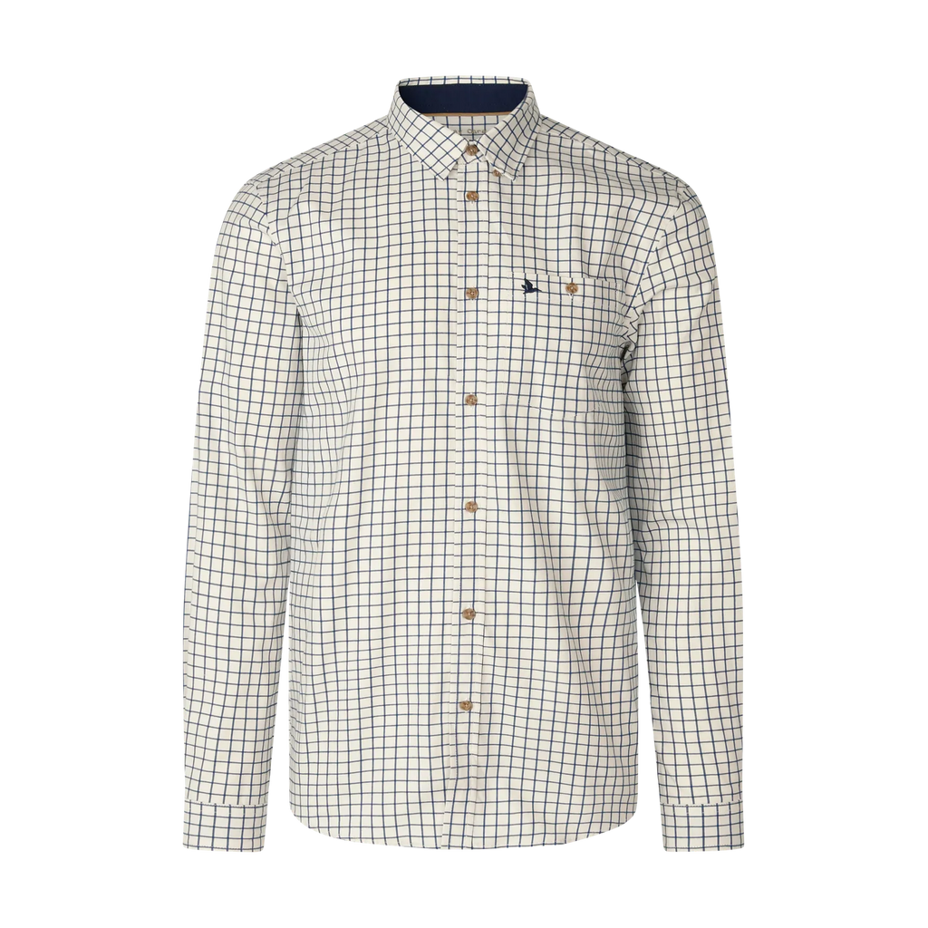 Camasa Seeland Oxford Shooting Shirt Dark Sapphire Check