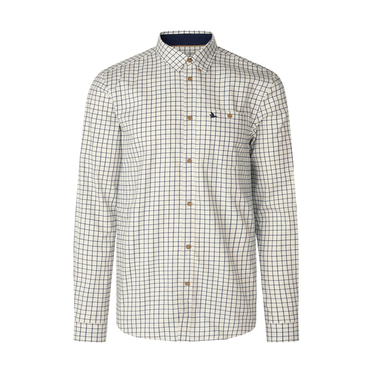 Camasa Seeland Oxford Shooting Shirt Dark Sapphire Check