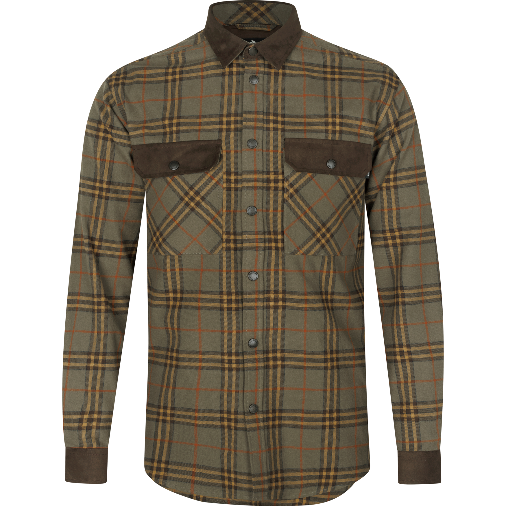 Camasa Seeland Banff, verde/maro