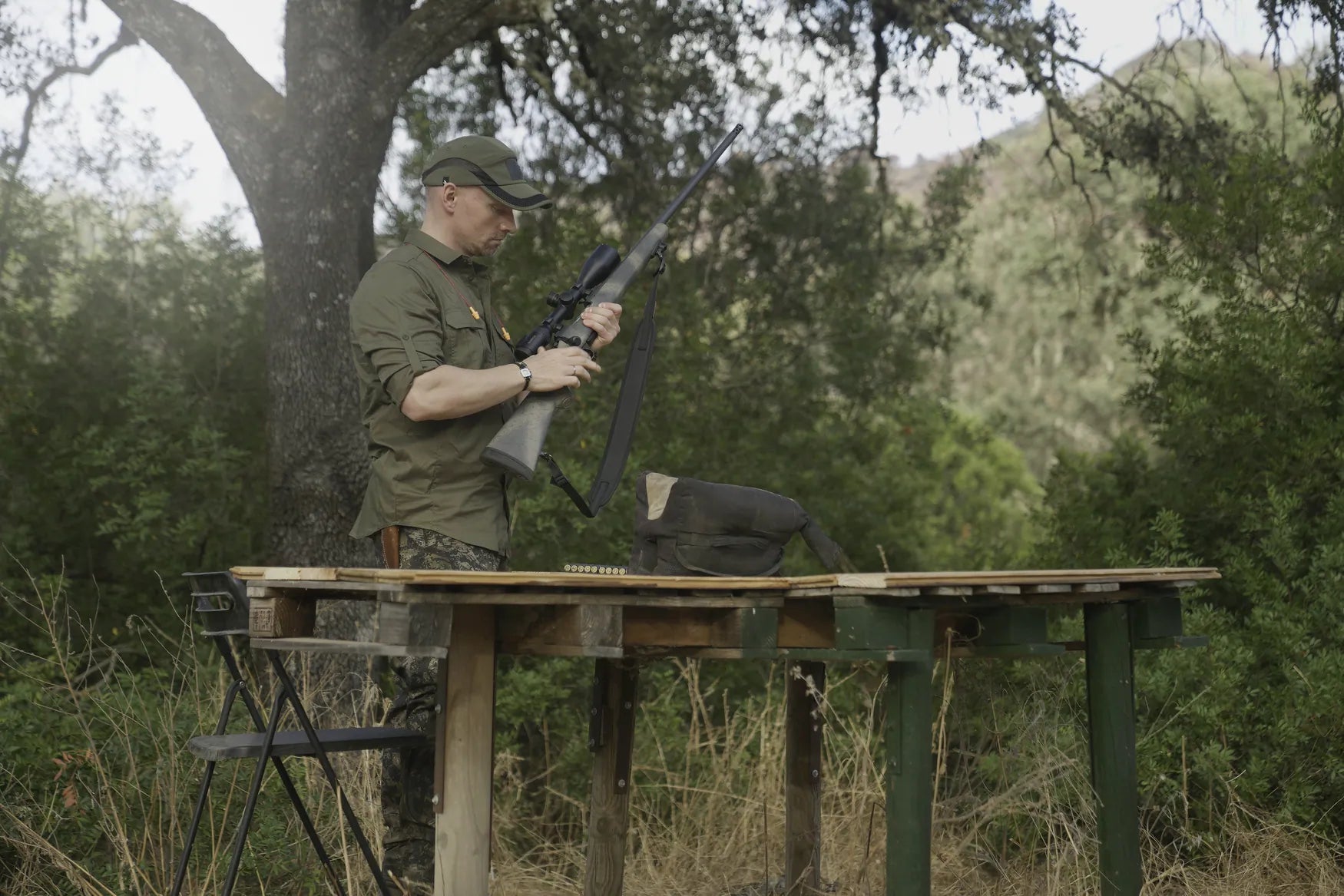 Camasa Seeland Selous, Grape Leaf, ripstop, ventilatie