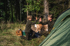 Bluza fleece pentru copii Seeland Benjamin Junior, Pine Green