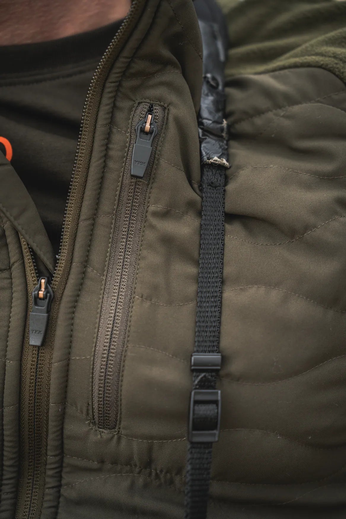 Jacheta fleece Seeland Gale, Pine Green