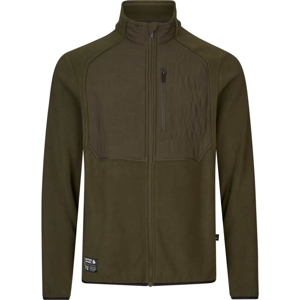 Jacheta fleece Seeland Gale, Pine Green