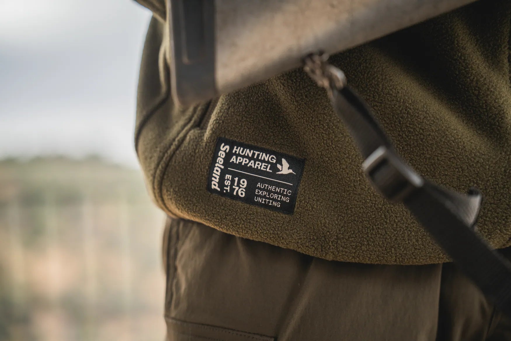 Vesta Seeland Gale Fleece, Pine Green