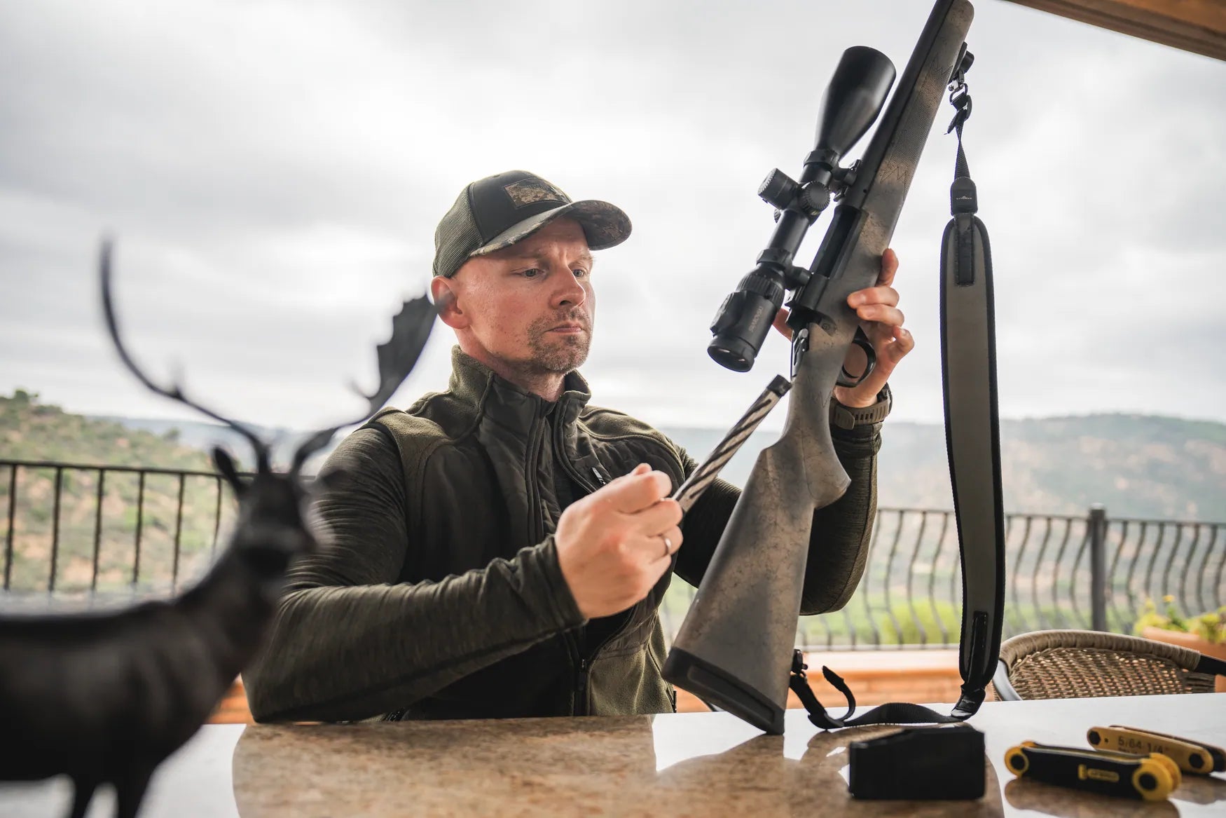 Vesta Seeland Gale Fleece, Pine Green