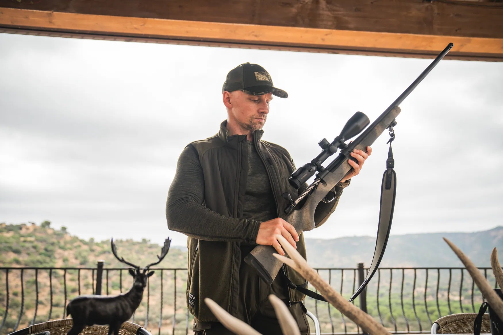 Vesta Seeland Gale Fleece, Pine Green