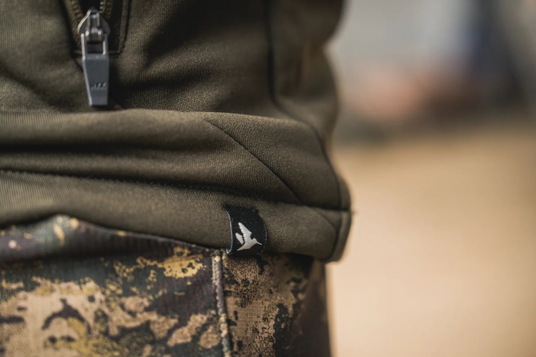 Jacheta fleece Seeland Tidal, Pine Green