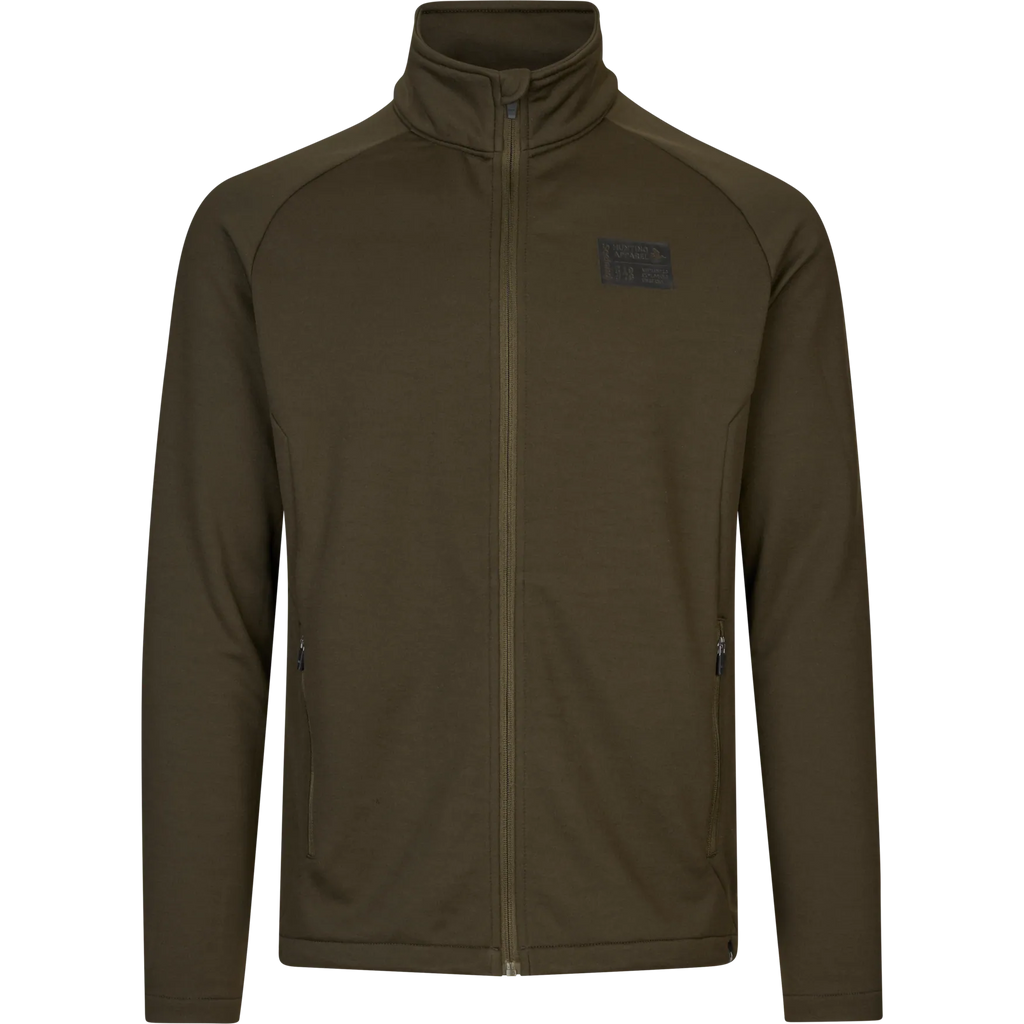 Jacheta fleece Seeland Tidal, Pine Green