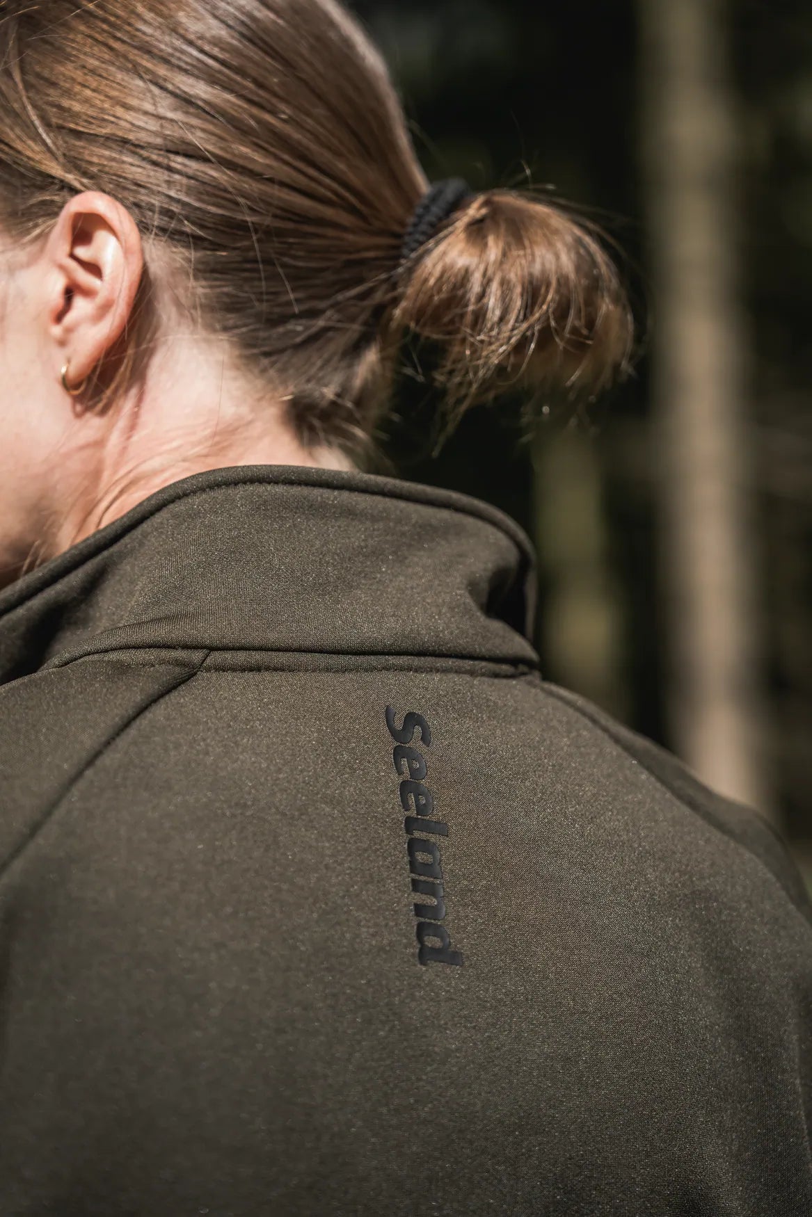 Jacheta fleece dama Seeland Tidal Tora, Pine Green