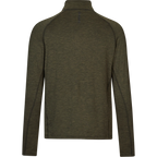 Bluza Seeland Peak Half Zip, Green Melange
