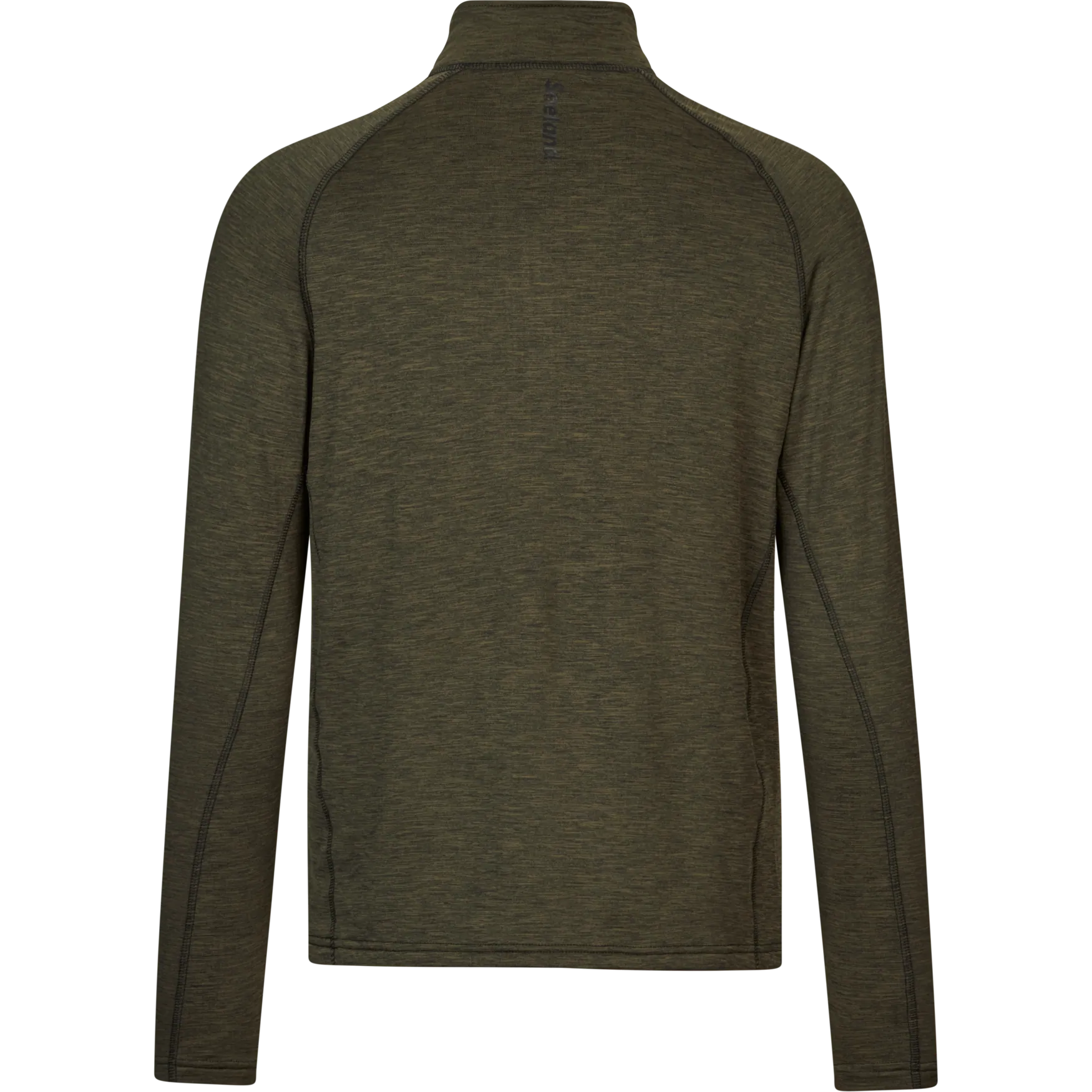 Bluza Seeland Peak Half Zip, Green Melange