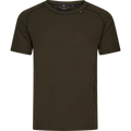 Tricou Seeland Apex Merino, Pine Green