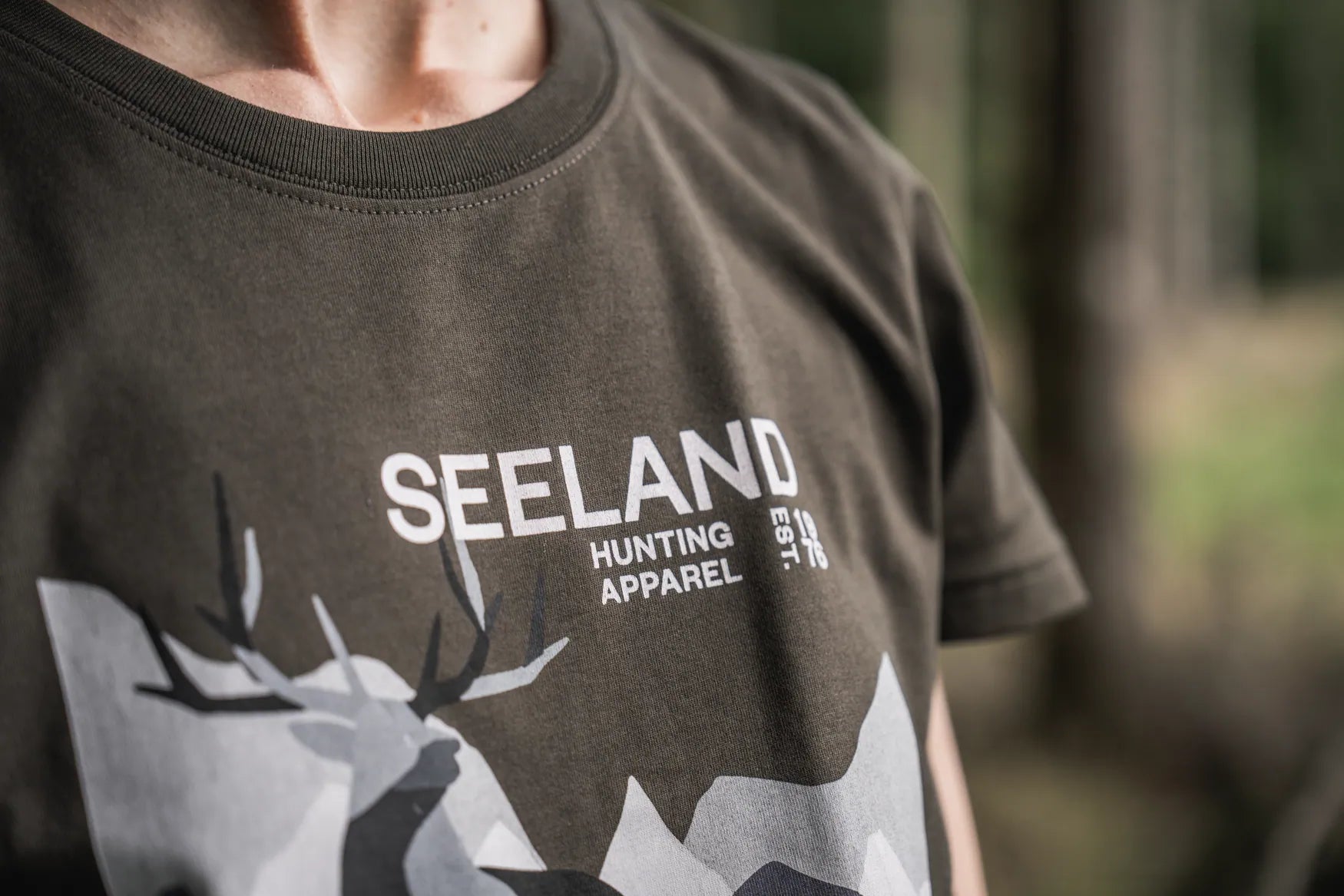 Tricou dama Seeland Sadie, Pine Green