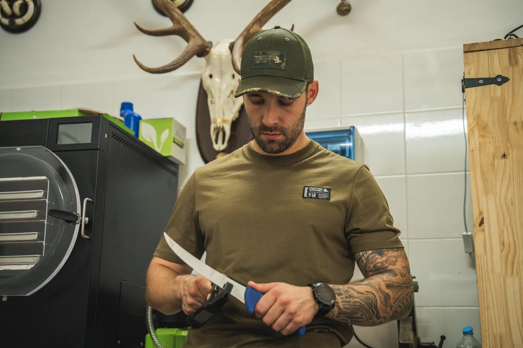 Tricou Seeland Striker, Military Olive