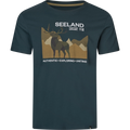 Tricou Seeland Fragment, Dark Blue