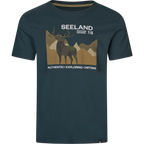 Tricou Seeland Fragment, Dark Blue