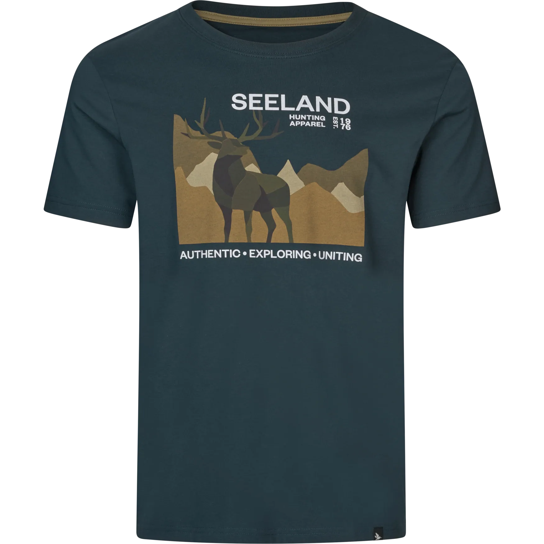 Tricou Seeland Fragment, Dark Blue