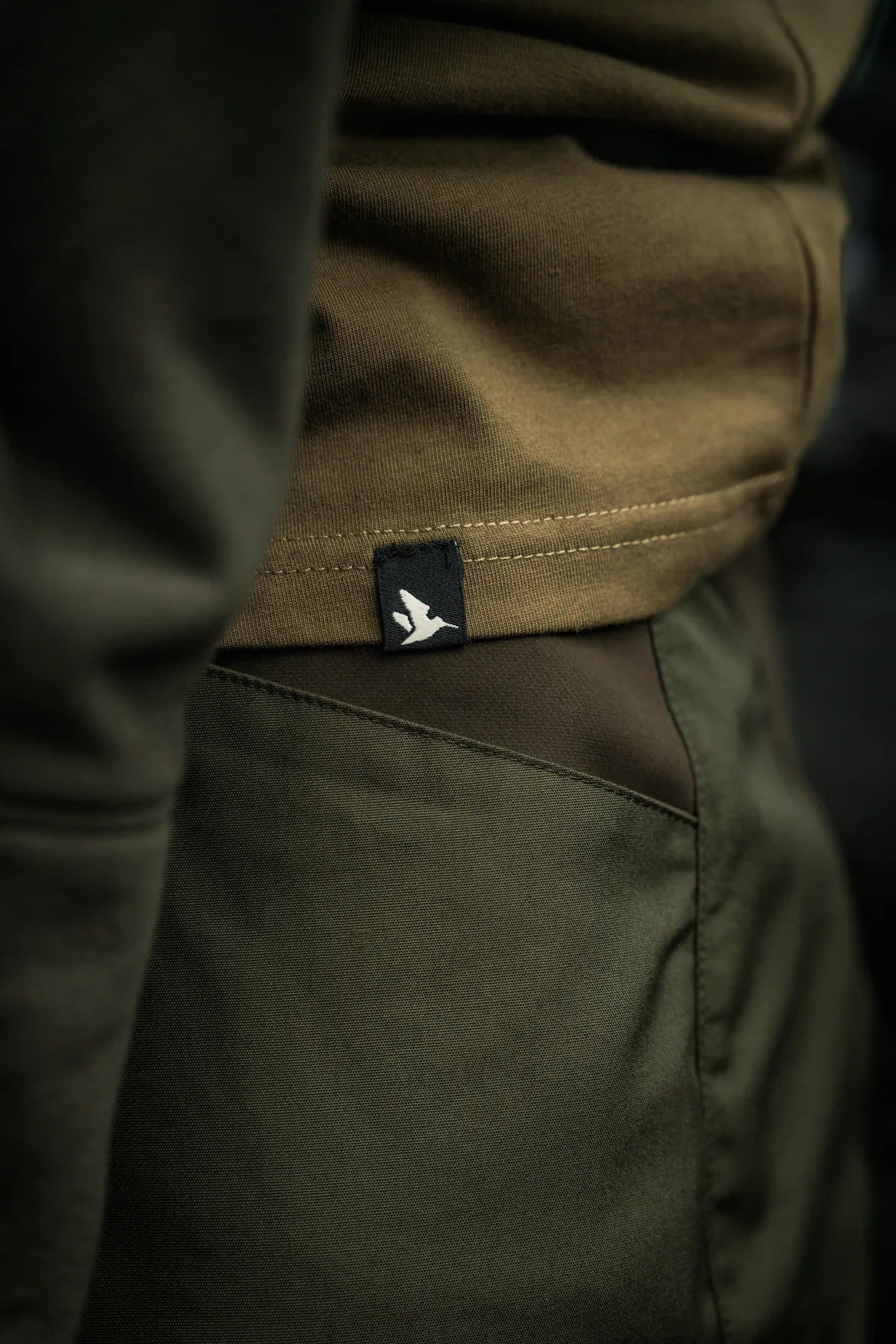 Tricou Seeland On Point, Military Olive