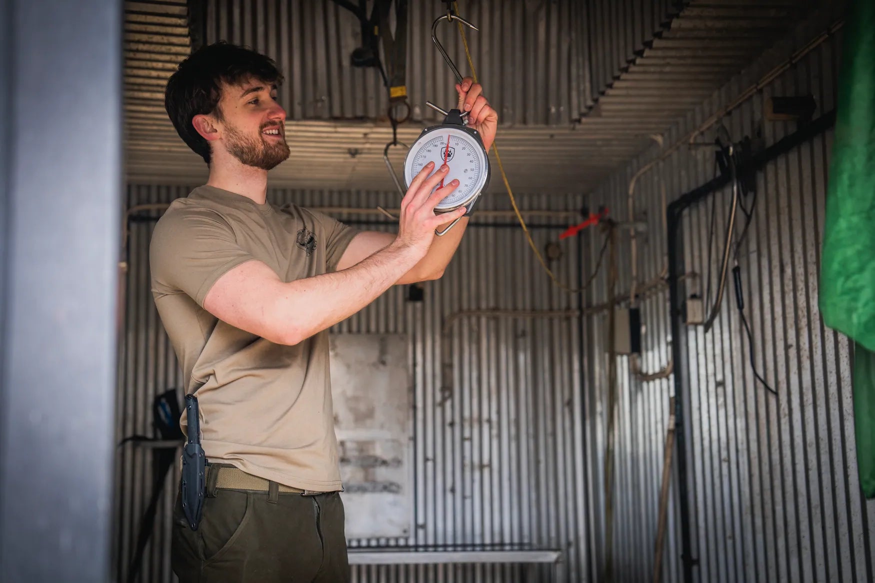 Tricou Seeland Hunting Landscape, Covert Green