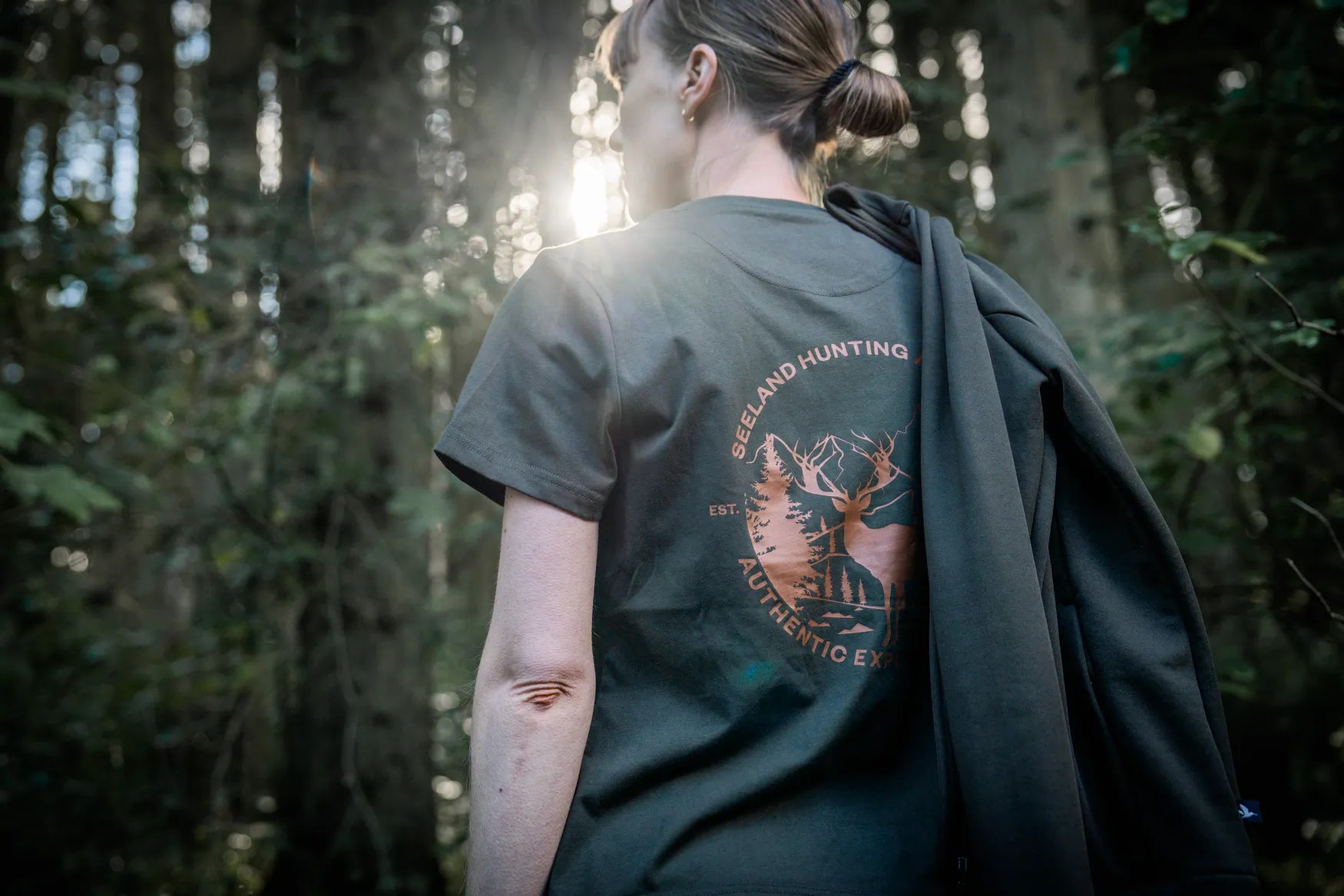 Tricou dama Seeland Hunting Heritage, Pine Green