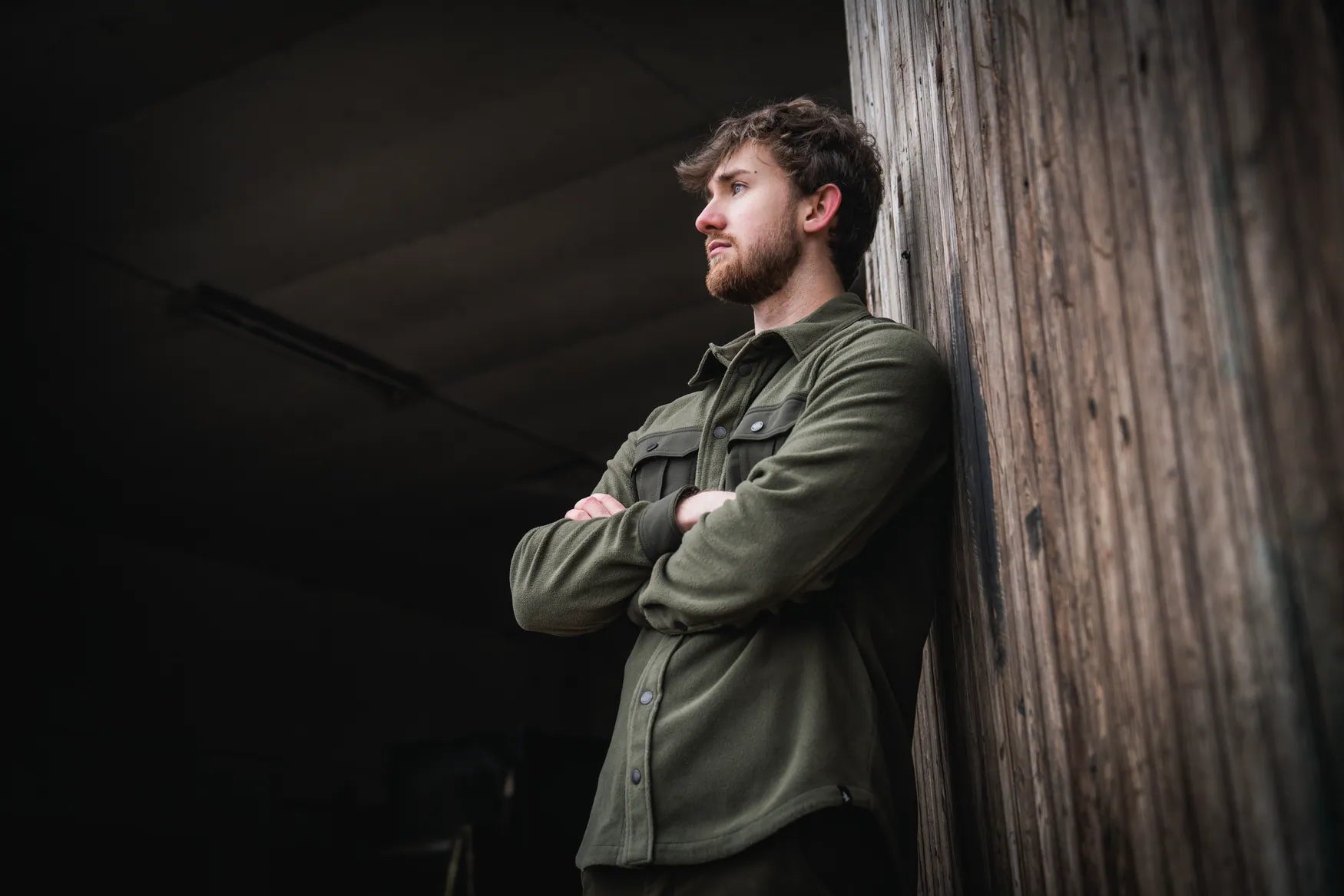 Camasa Seeland Gust Fleece Grape leaf