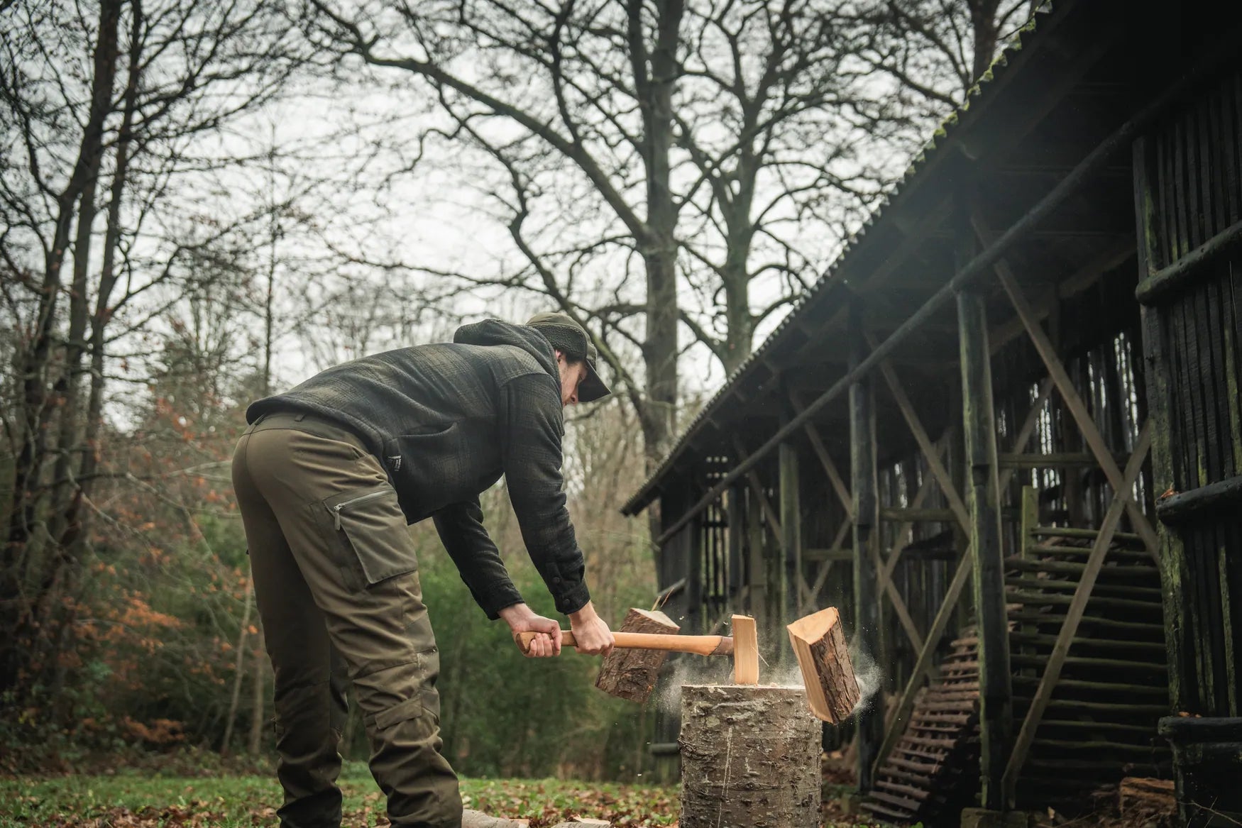 Geaca Seeland Canada Yukon Pine Green Check