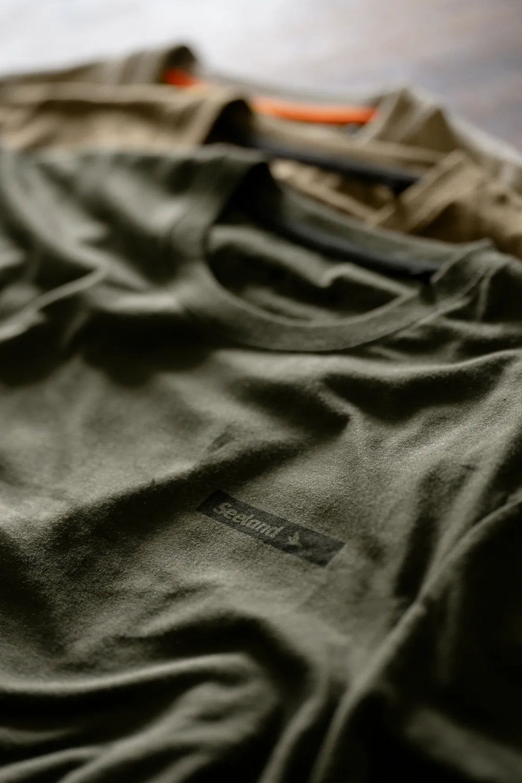 Pack 3 tricouri Seeland Pine Green/Military Olive/Grape Leaf