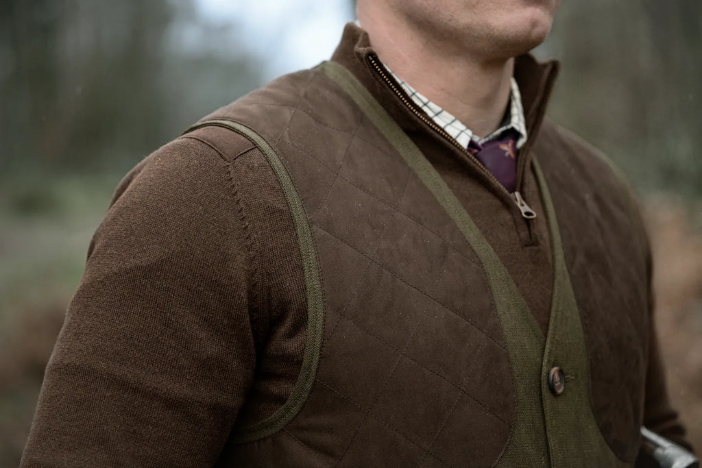 Vesta Seeland Woodcock Royale Waistcoat Shaded Olive